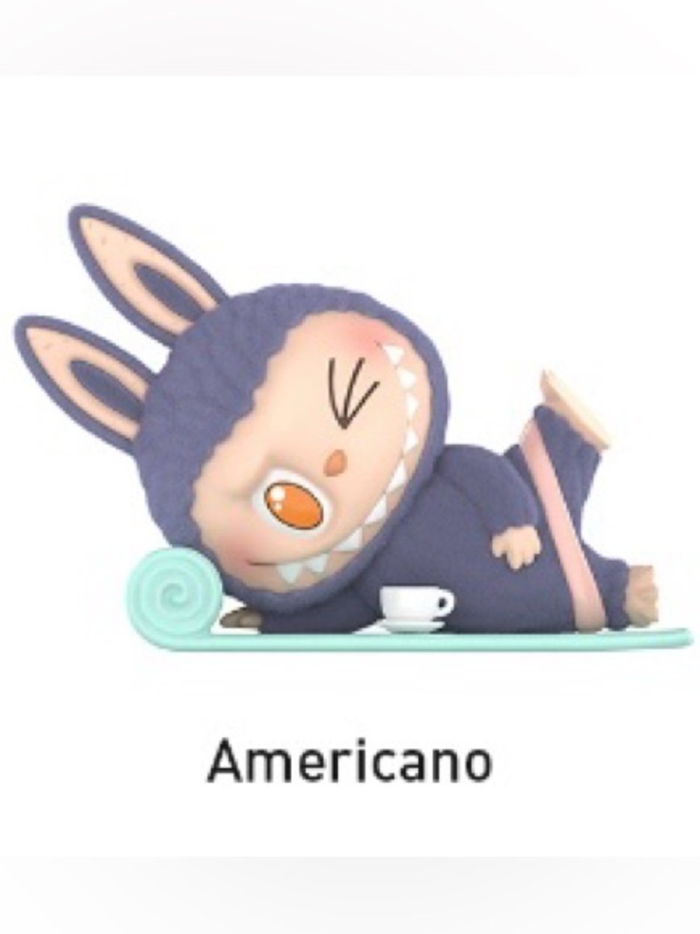 AMERICANO - Pop Mart The Monsters Labubu LAZY YOGA Series Confirmed Figure
